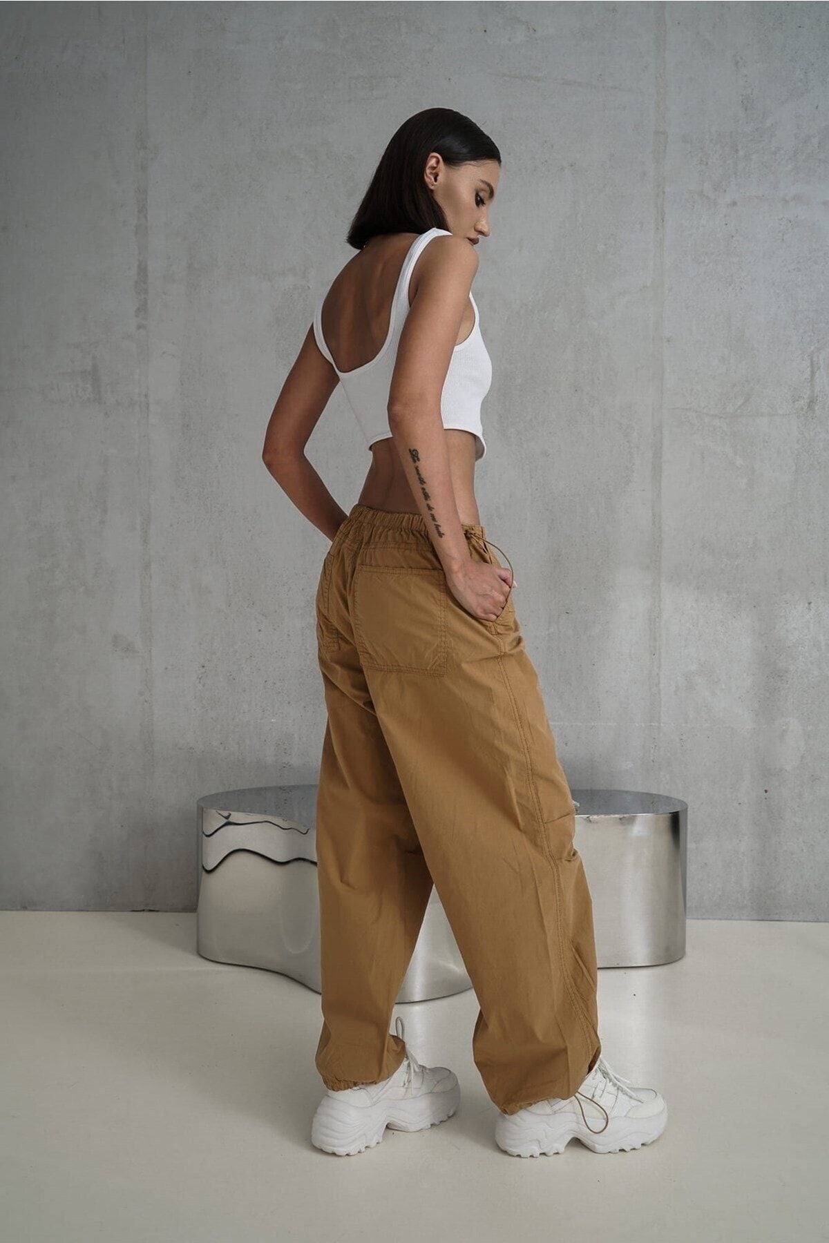 Simone Smoked Cargo Pants 2054