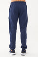 Men's Navy Blue Ribbon Leg 3 Thread Charcoal Winter Pocket Tracksuit Pants 1662 Tb23ml05w1662-1