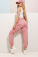 Women's Grimelange Leg Elastic Two-thread Sweatpants Alc-y2933