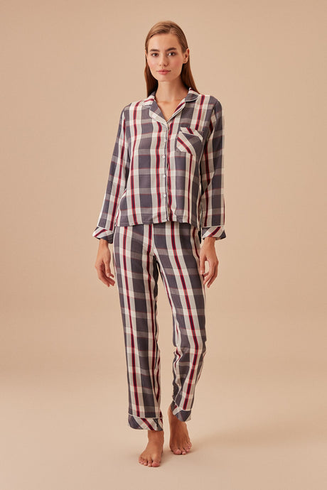 Gemma Masculine Pajama Set Sh24125660b