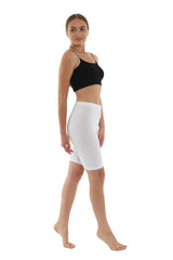 2pcs Cotton Elastane (lycra) High Waist Laptop Women Shorts Tights 2003 Alm-20036