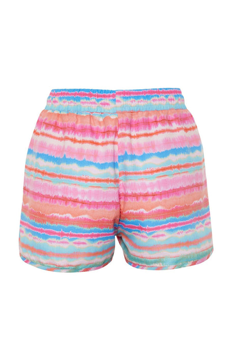 Pink Woven Marine Shorts Tbess24sr00000