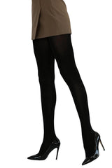 Daymod Women's Tan Micro 200 Denier Shiny Thick Winter Pantyhose 5003751