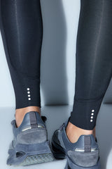 Matte Full Size Sports Leggings With Black Extra Belly Booster Layer Thmaw24ty00026