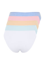 Multi-color 5 Pack Cotton Classic Panties Thmaw24ku00024