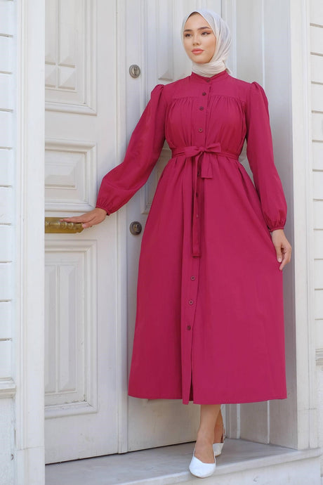 Robed Mevlana Dress Baby Blue Hm2223