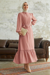 Meyra Button Ayrobin Dress - Black Ms00mc99300