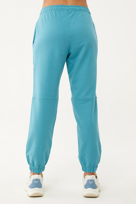 Women's Powder Organic Cotton Loose Sports Sweatpants 0722 Tb23wy05s0722-1