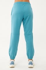 Women's Powder Organic Cotton Loose Sports Sweatpants 0722 Tb23wy05s0722-1