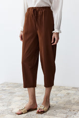 Brown Harem/shalwar Aerobin Pants Twoss24pl00088