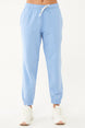 Women's Powder Organic Cotton Loose Sports Sweatpants 0722 Tb23wy05s0722-1