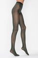 Women's Chestnut Cotton 60 Denne Thick Matte Pantyhose 5003511