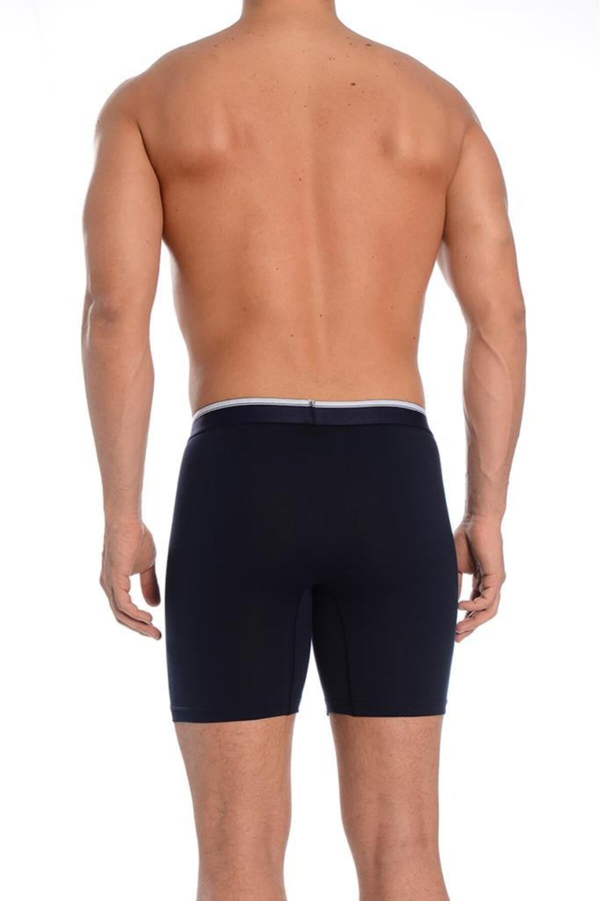 3pcs Long Lycra Male Boxer 1004 Dnk1004-trn3