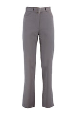 Anthracite Belted Straight/straight Cut Woven Pants Twoss21pl0104