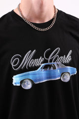 Monte Carlo Black Printed T-shirt Flaw-015-005-082