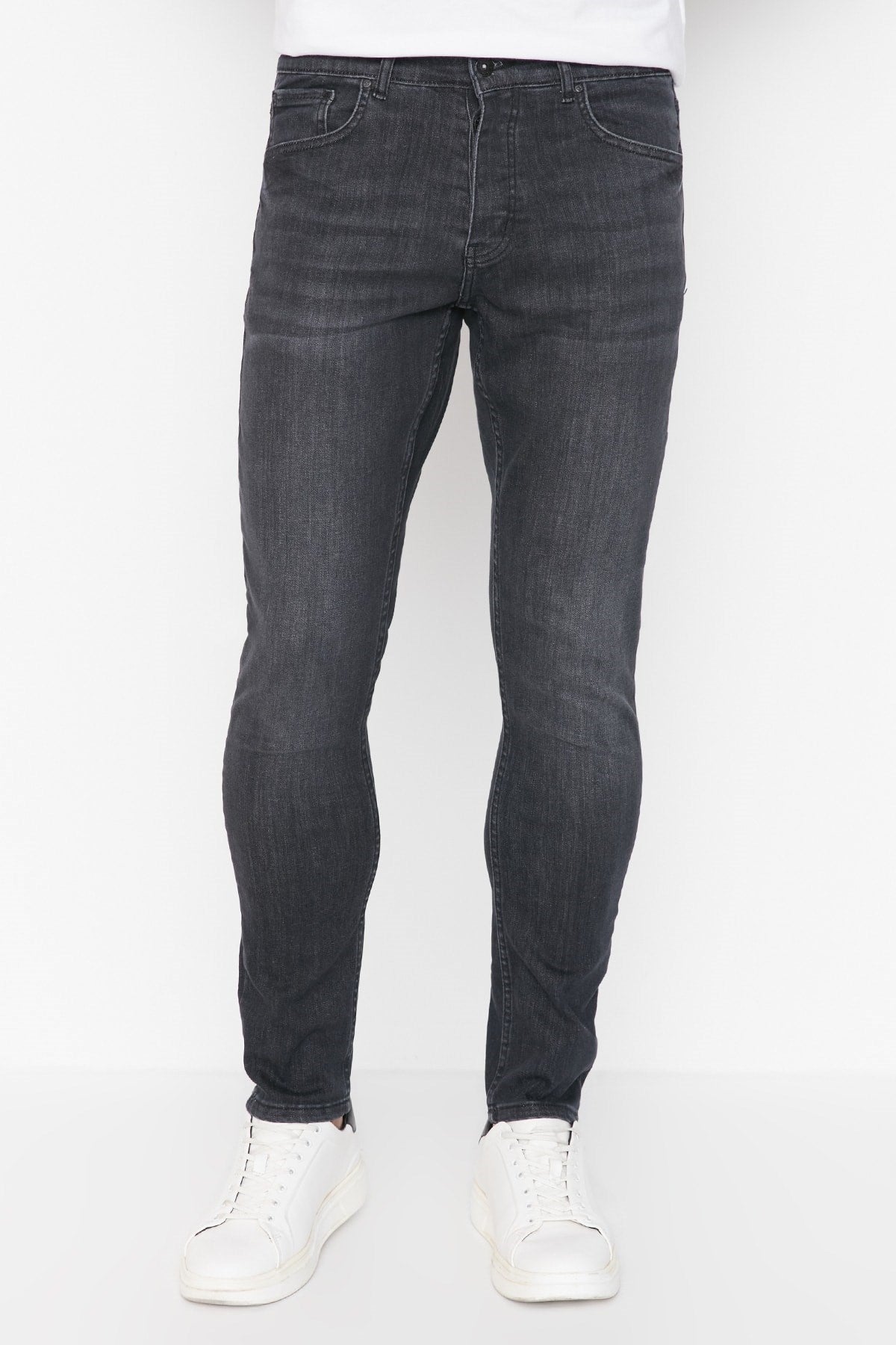 Black Men Skinny Jeans Tmnaw20je0356