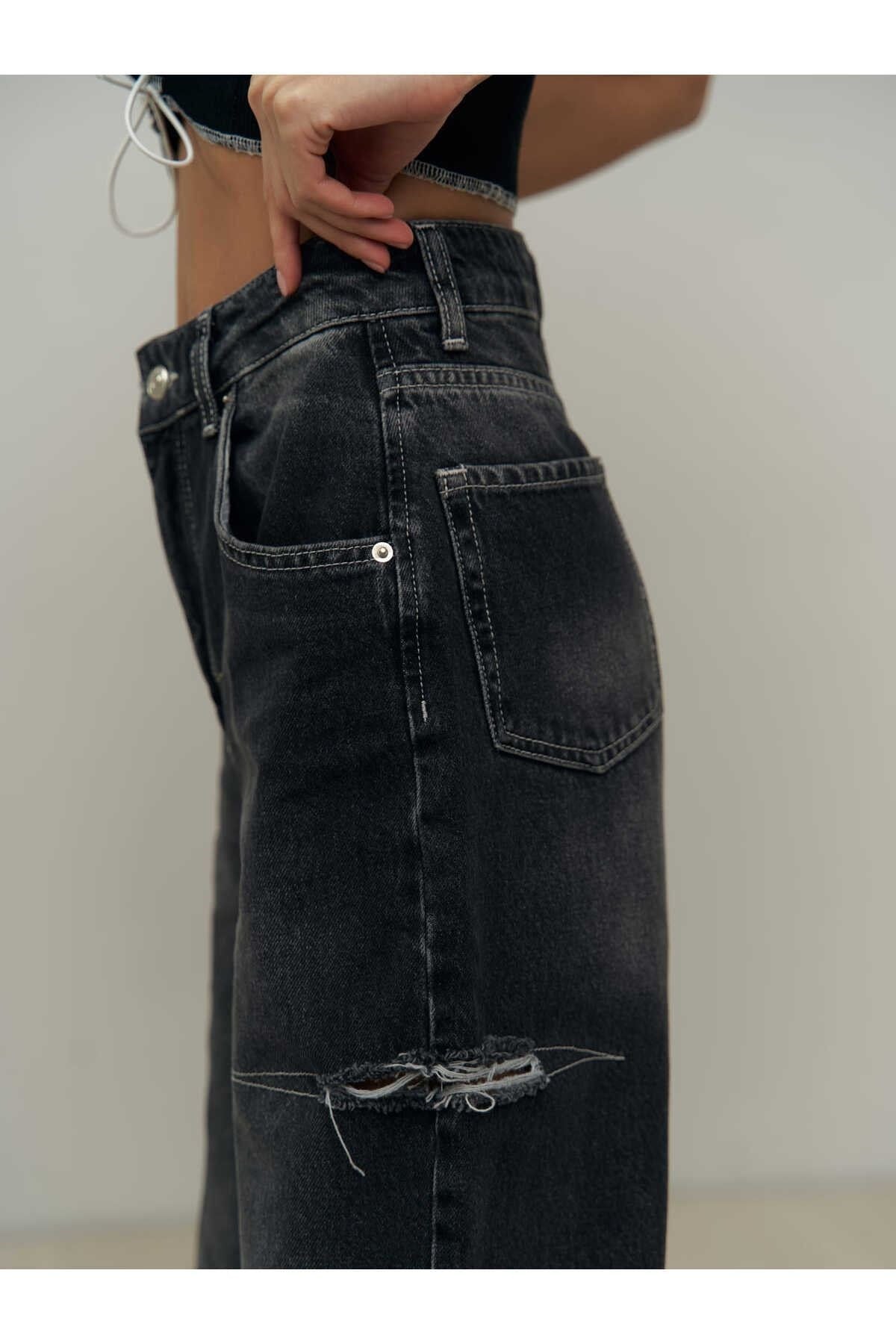 Palm Ecru Torn Detail Jean 1269