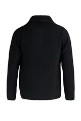 Anthracite Men's Regular Fit Men's Collar Knitwear Cardigan Tmnaw22hi0140