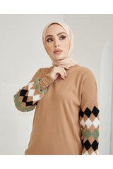 Knitted Sweater With Handle Hdt100