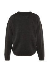 Cinnamon Men's Crew Neck Oversize Fit Knitwear Sweater Tmnaw22kz0146