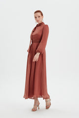 Copper Meva Evening Dress Brglmeva00