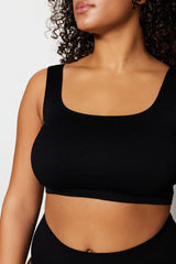 Black Seamless Bra Tbbss23cw00000