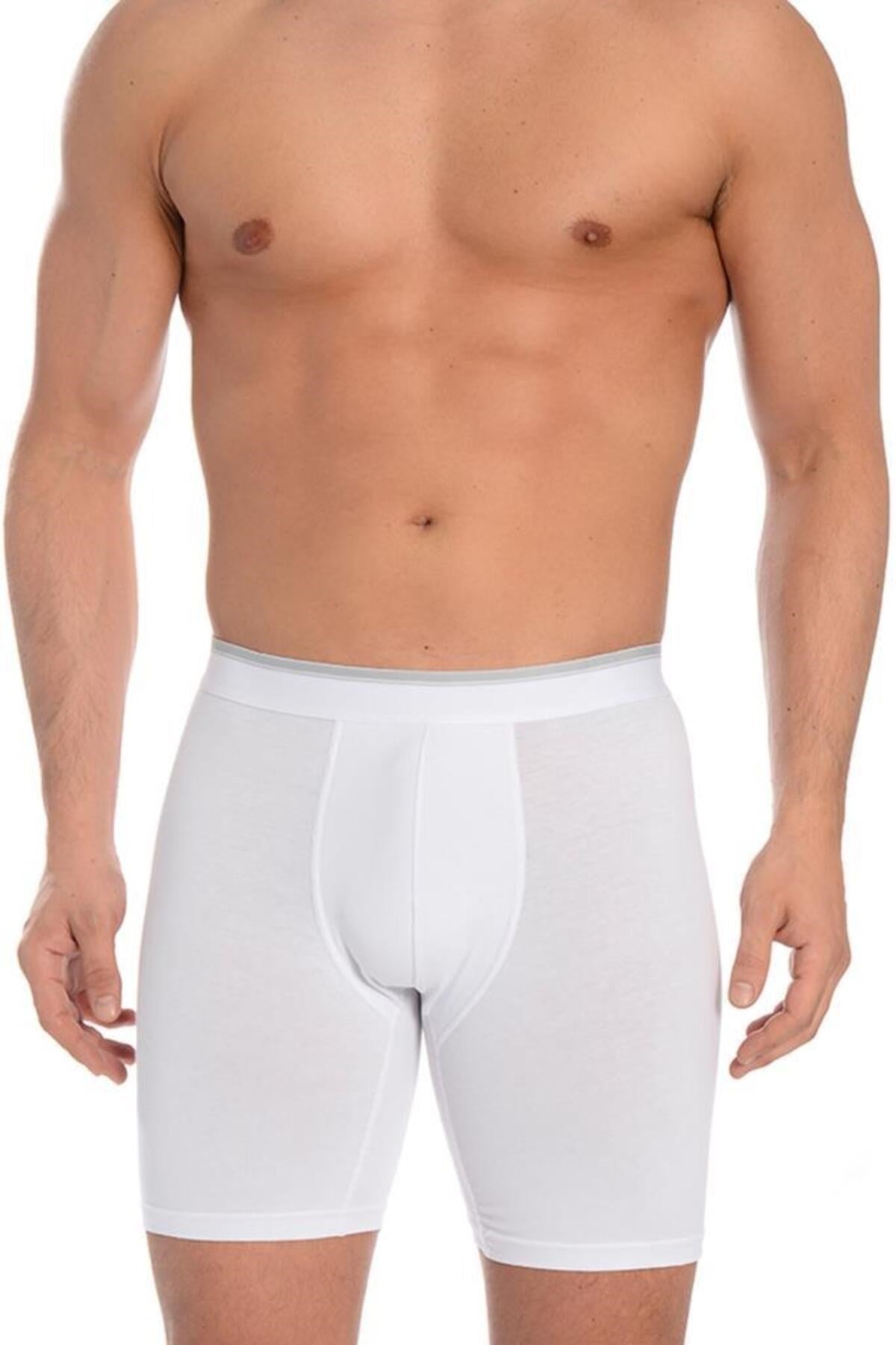 3pcs Long Lycra Male Boxer 1004 Dnk1004-trn3