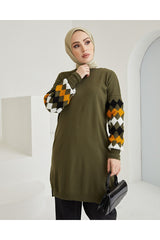 Knitted Sweater With Handle Hdt100