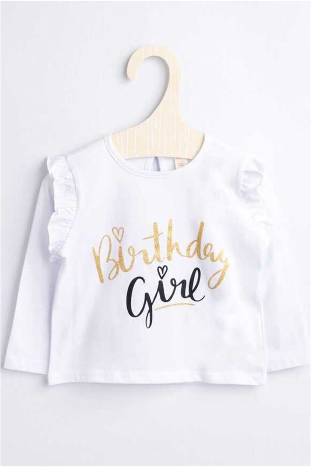 Long Sleeve Birthday Girl Long Sleeve Girl Boy T-shirt T2837