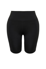 Black Knitted High Waist Booster Leggings Tbbss22ta00002