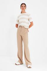 Mink Straight Woven Pants Twoaw21pl0617