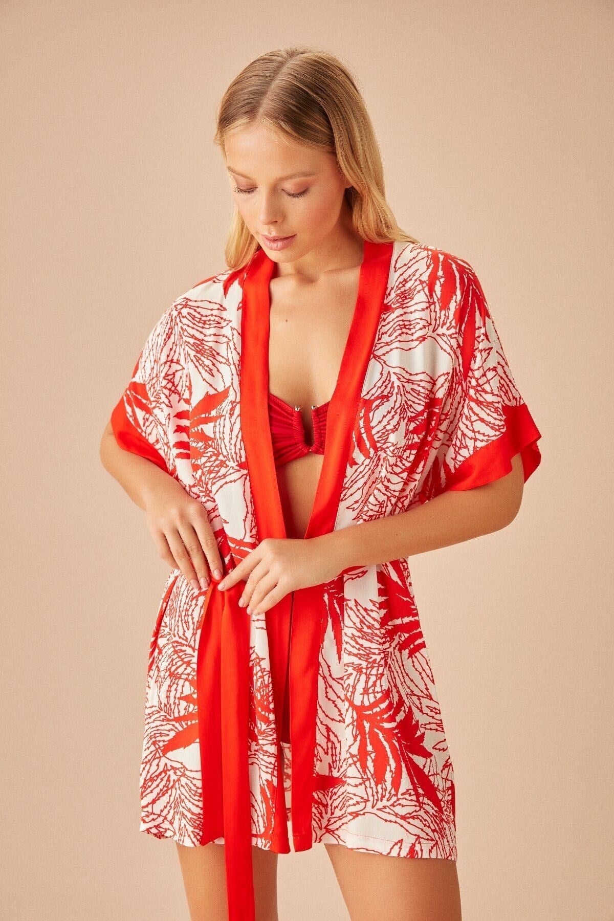 Palm Kimono Sba23460