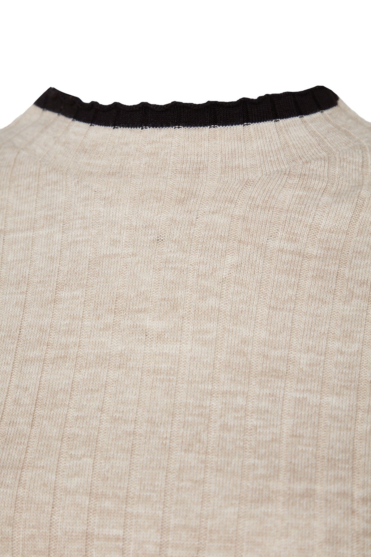 Black Line Detailed Knitwear Sweater Tbbaw24an00029