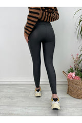 Matte Leather Leggings 1740