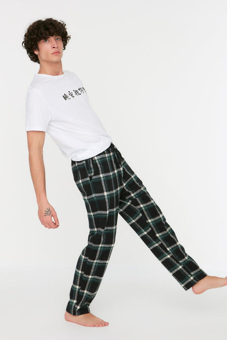 Multicolor Plaid Woven Sleepwear Thmaw21pj0013