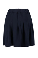 Black Knitted Pleated Skirt Tbbaw23az00051