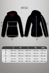 Women Short Fixed Hooded Padded Seasonal Sports Inflatable Coat 8722 Gfx8722