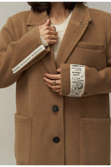 Anarchy Taba Cashmere Coat 2209