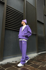 Flaw Atelier Adjustable Leg Basic Purple Baggy Tracksuit Tycricmlfn169826734968962