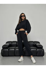 Mink Modal Sweat Pants Suit 50915