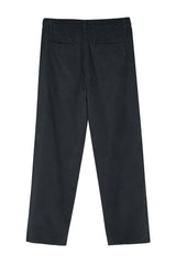 Limited Edition Anthracite Mens Wideleg Loose Pattern Baggy Winter Velvet Pants Tmnaw24pl00012