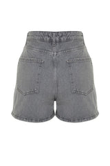 Black Denim Shorts Twoss23sr00199