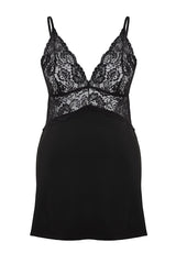 Black Lace Babydoll Tbbaw24dh00000