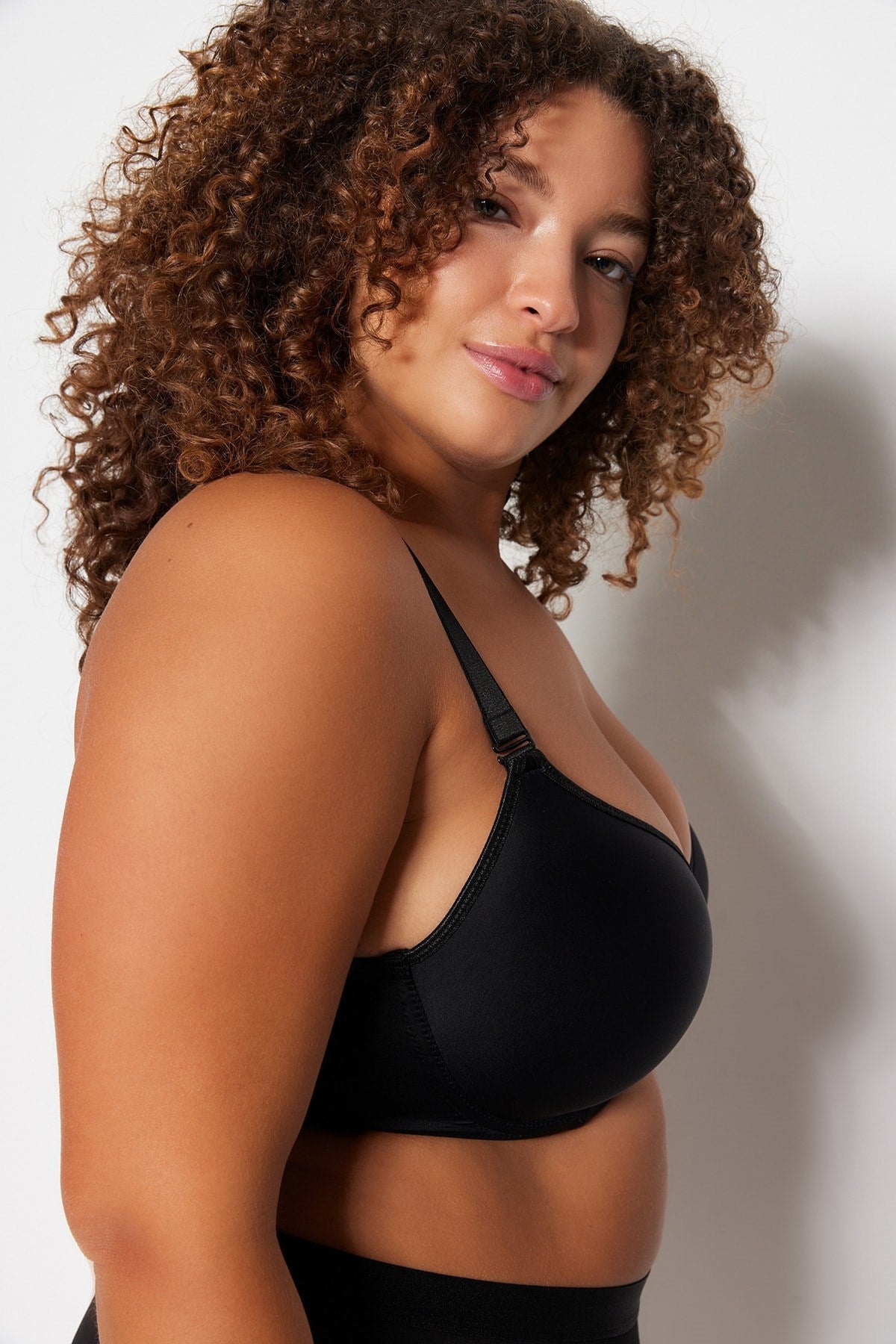 Black Balanced Balanced Balanced Bra Tbbss23cw00014