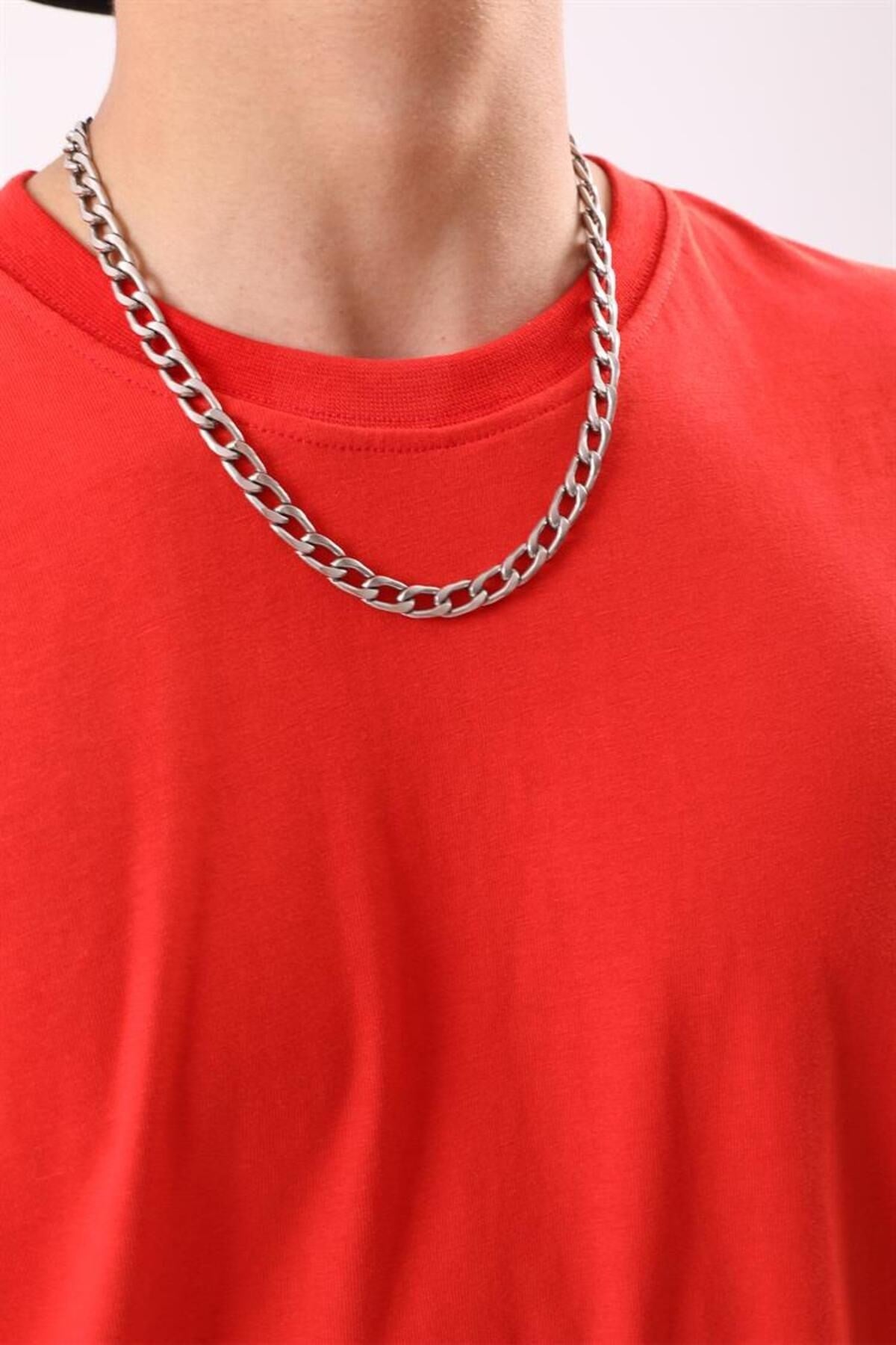 Basic Red Oversize T-shirt Flaw-009-005-079