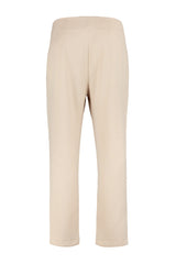 Beige Cigarette Woven Pants Tbbaw23ar00015