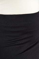 Black Knitted Skirt Tbbaw23az00009