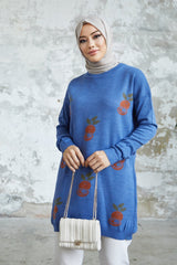 Patterned Knitwear Sweater Hcd100