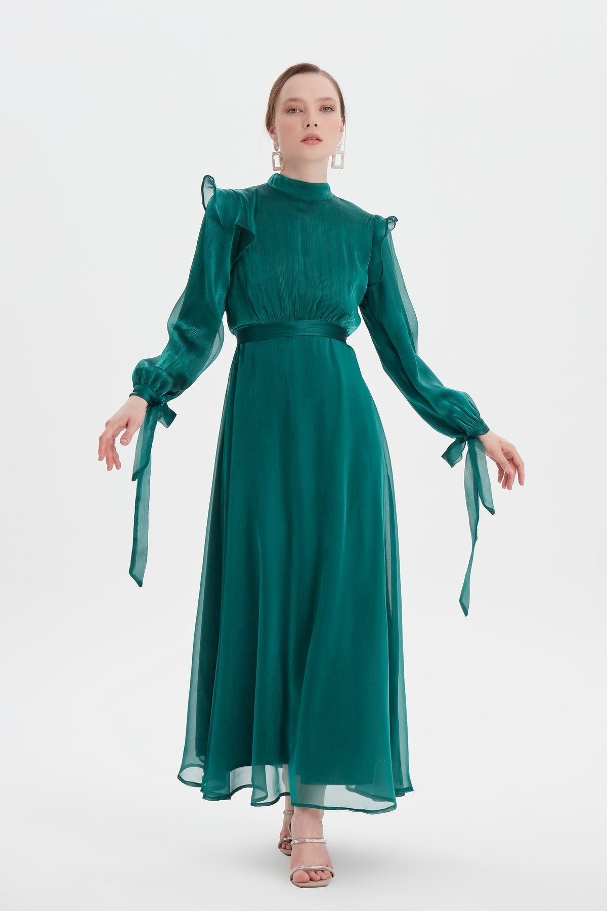 Green Mira Evening Dress Brglbktsab012