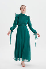 Green Mira Evening Dress Brglbktsab012